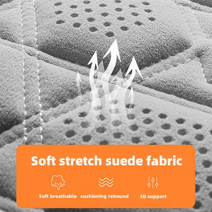 Funda transpirable para asiento de coche, cojín de soporte para asiento frontal de gamuza suave, estilo chaleco de moda, protección para asiento de coche, accesorios interiores