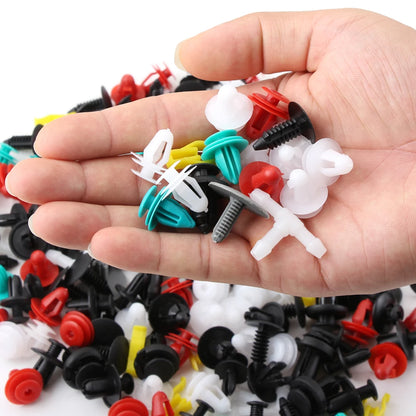 Para Opel astra h j g insignia Seat leon ibiza Jaguar 50/100 Uds sujetador de coche mixto parachoques de puerta de coche Clips de remache de guardabarros