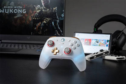 Controlador inalámbrico GameSir Cyclone 2 para Nintendo Switch 2 / iPhone / Android, Gamepad Bluetooth con disparadores de efecto Hall