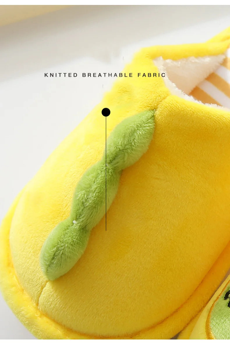 Zapatilla de piel de dinosaurio de dibujos animados para niños, zapatos suaves de otoño e invierno cálidos de princesa para bebés y niñas, zapatos de piel de lana de algodón para interiores y dormitorios