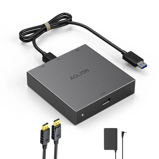 Aolion para PS VR2 adaptador de PC adaptador de ordenador para consola PS5 para Windows PC convertidor accesorios de juego