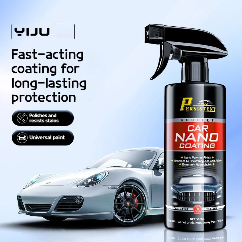Revestimiento Nano de cerámica automotriz, recubrimiento líquido, capa Nano hidrofóbica, agente de recubrimiento de pintura de pulido, Nano recubrimiento de esmalte de coche