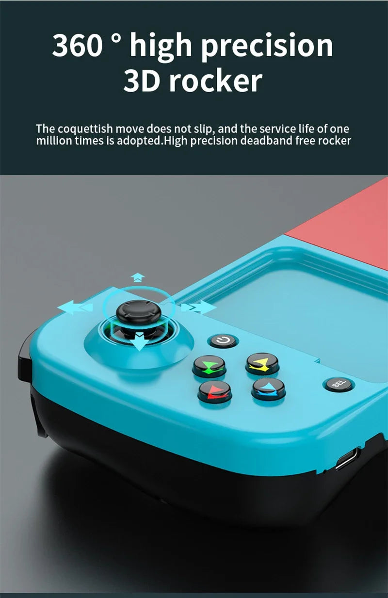 Mando inalámbrico D3 BT5.0, controlador de juego extensible para teléfono móvil, Android IOS, Joystick Eat Chicken Gamepad para PS4 SwitchPC