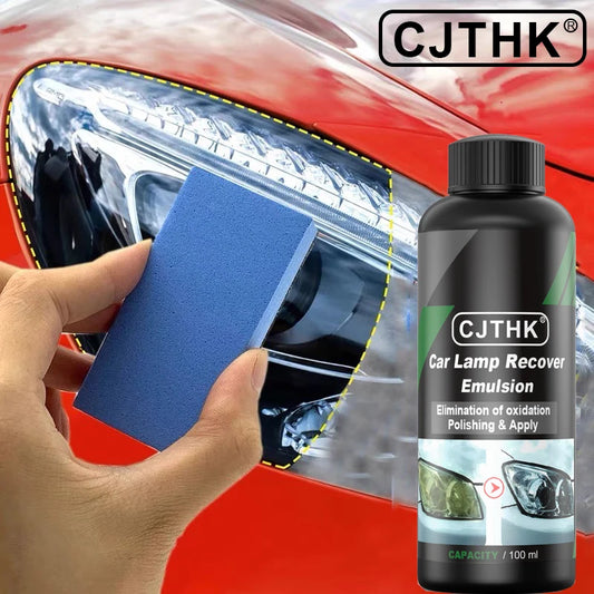 Kits de pulido para restauración de faros de coche, eliminador de arañazos, pasta de limpieza para reparación, elimina la oxidación, líquido para pulir faros