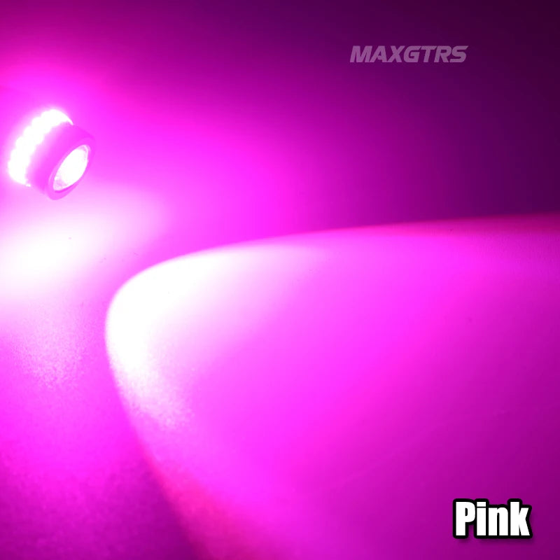 2 uds T10 W5W bombillas LED rojo Canbus 194 168 LED liquidación luz amarilla Interior del coche lectura puerta maletero lámpara de placa de matrícula 6500K