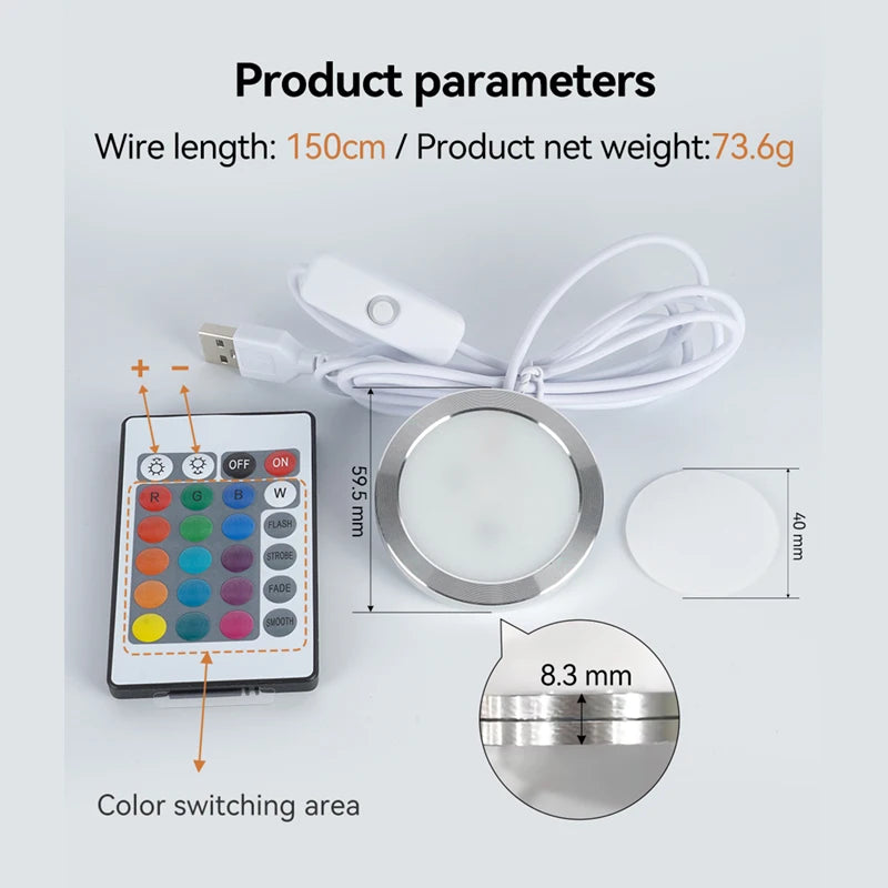 Para Bambu Lab Kit de lámpara Led 001 Hardware piezas de impresión 3d Kit de luz Bambulab modelo de piezas de luz Led