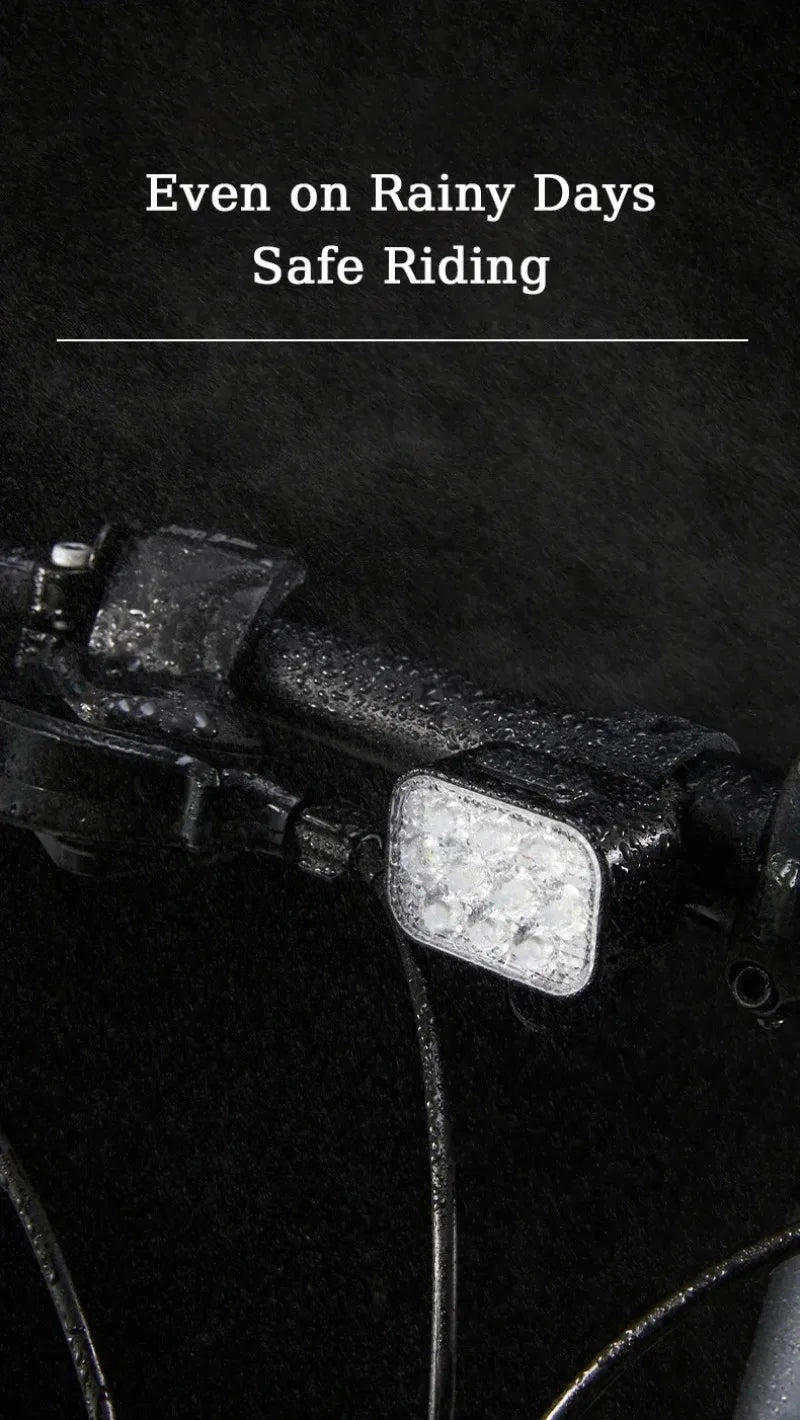 BUCKLOS luz trasera de bicicleta luz delantera 1100mAh LED COB lámpara de bicicleta impermeable USB recargable Mtb luces traseras de bicicleta de carretera piezas de bicicleta