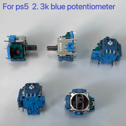 50 Uds Original nuevo para Ps5 controlador Dualsense 3D palo analógico para Playstation 5 botón de Joystick 2,3 K potenciómetro azul