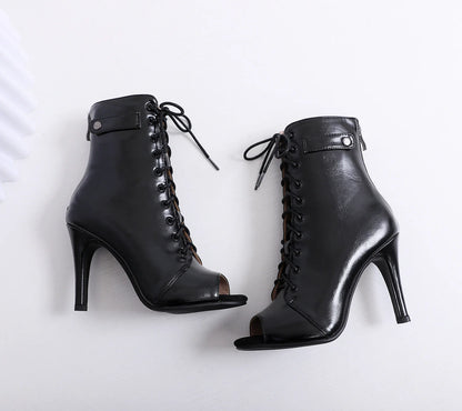 Botas de fiesta de marca 2020 para mujer, tacones de aguja sexis para mujer, calzado para mujer, zapatos de tacón para baile latino, 2020 para salón de baile