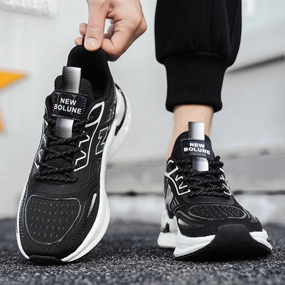Zapatillas de correr originales para hombre y mujer, zapatillas informales transpirables de malla plana ligera de EVA, zapatillas de tenis de diseño de lujo para Unisex