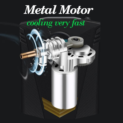 Inflador de neumáticos Digital DC 12 voltios bomba de compresor de aire portátil para coche 150 PSI compresor de aire para coche motocicletas bicicletas