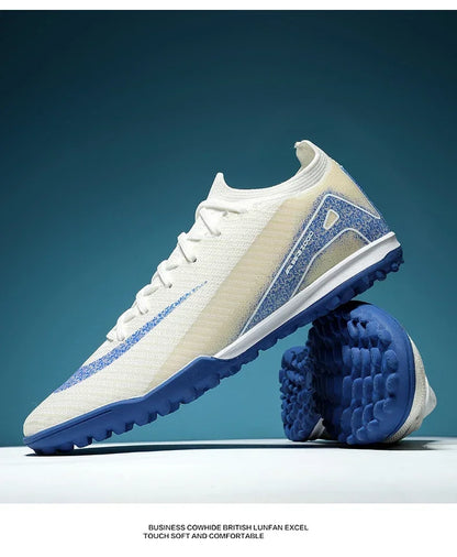 Botas de fútbol de entrenamiento profesional para hombre, zapatos de fútbol ultraligeros, Unisex, venta al por mayor, transpirables, envío directo, fútbol sala interior