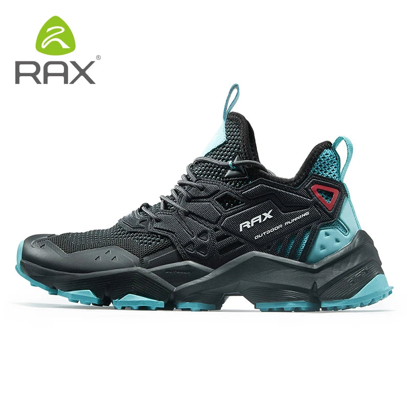 RAX-Zapatillas deportivas para hombre y mujer, calzado ligero y transpirable, suela exterior de goma Natural, antideslizante, malla de aire