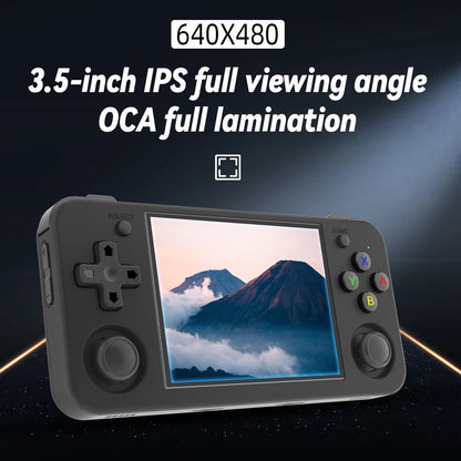 ANBERNIC-Consola de mano RG35XX H para videojuegos, videoconsola Retro con pantalla IPS de 3,5 pulgadas, 640x480, 3300 mAh, más de 5000 juegos