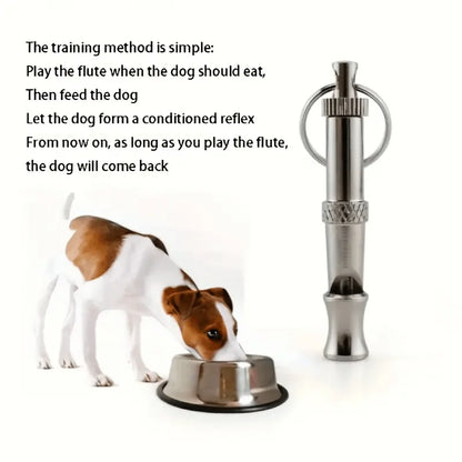 Silbato para perros 1/2 Uds para dejar de ladrar, silbato para perros con tono de sonido ajustable con llavero, recuerdo profesional para cachorros y gatos