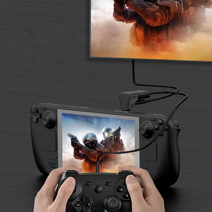 Adaptador USB tipo C en forma de U de 180 grados, convertidor de carga USBC para Steam Deck/Nintendo Switch, transferencia rápida de datos, OTG, 20gbps