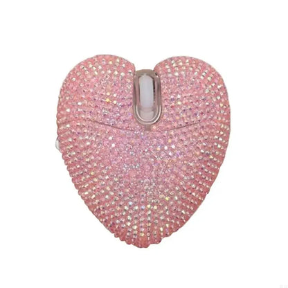 Forma corazón mouse inalámbrico mouse ergonómico para comodidad adecuada para todos los usuarios para establecer x7JC