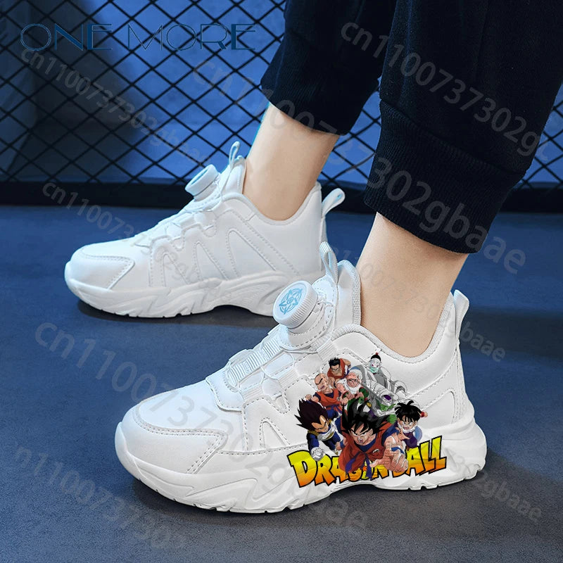 Dragon Ball Z Son Goku Anime zapatos casuales zapatos de baloncesto impresión cómodos zapatos planos para niños regalo de cumpleaños