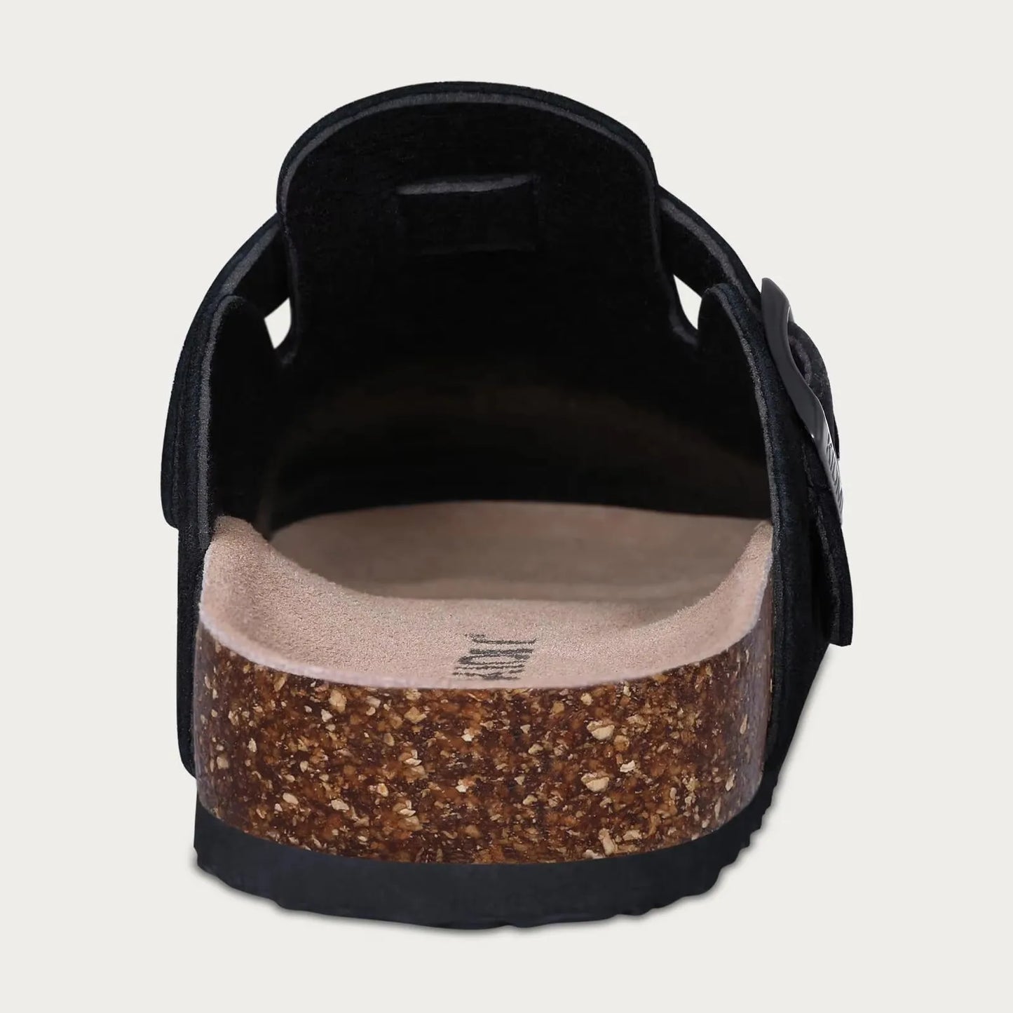 Crestar, zuecos de moda, zapatillas para mujer, gamuza clásica, mulas para hombre, plantilla de corcho, zapatos de patata de cuero con soporte para arco, tobogán de playa