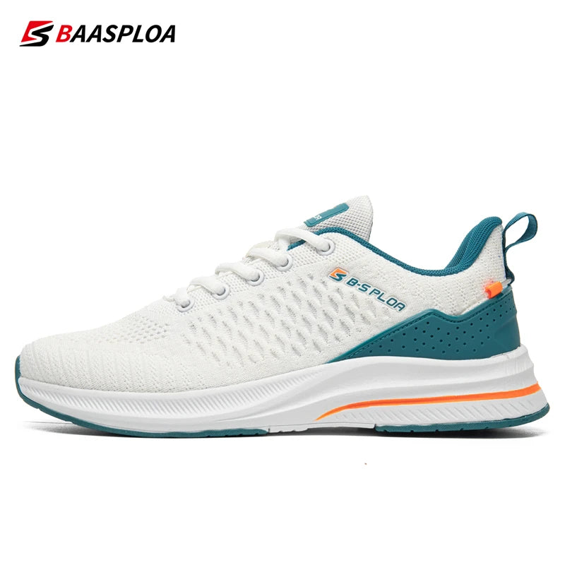 Baasploa, zapatillas para correr para hombre, zapatos deportivos ligeros, zapatillas informales transpirables de malla, antideslizantes para exteriores para hombre, recién llegados