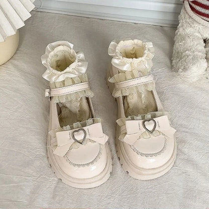 2025 NOVEDAD DE VERANO colegiala JK mocasines zapatos de plataforma estilo japonés Lolita Y2K Kawaii Jirai Kei moda