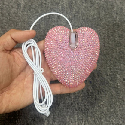 Forma corazón mouse inalámbrico mouse ergonómico para comodidad adecuada para todos los usuarios para establecer x7JC