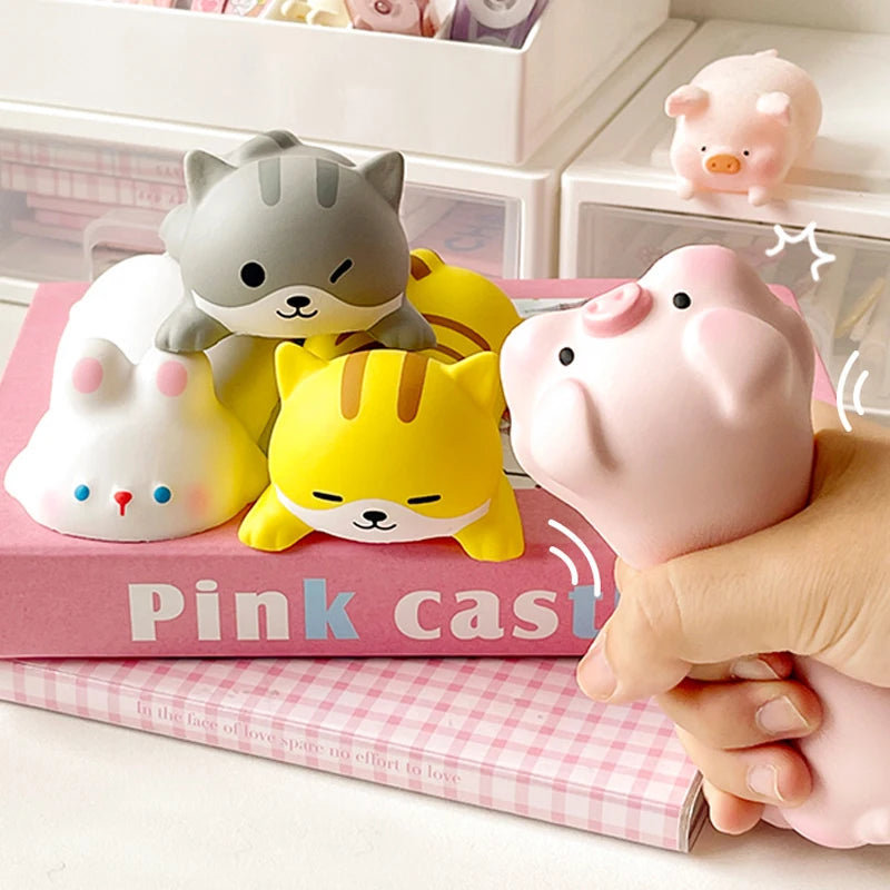 Nuevo soporte bonito para reposamuñecas para alfombrilla de ratón, reposabrazos para ordenador portátil, escritorio, ergonómico, Kawaii, juguetes blandos de elevación lenta