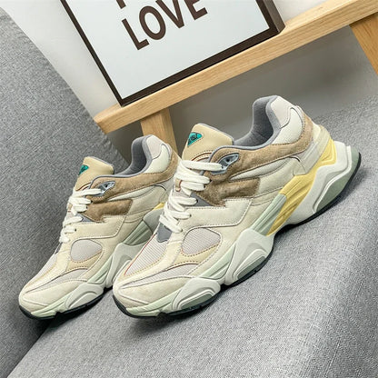 Zapatos Unisex acogedores, suaves y transpirables para caminar para mujer, zapatos deportivos clásicos de moda Retro informales para hombre, zapatillas versátiles de estilo de pareja