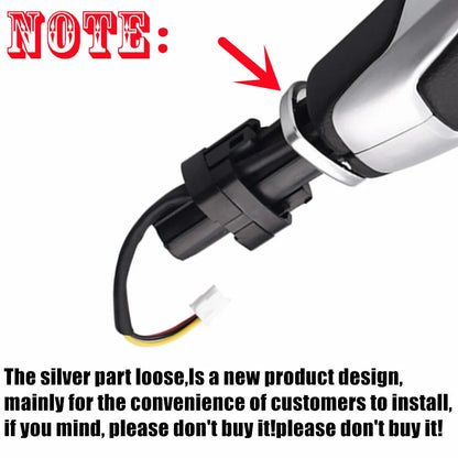 Palanca de cambios para Ford Edge, palanca de cambios automática para coche, perilla de cambio Focus Kuga Ecosport Fiesta 2013 2014 2015 2016 2017 2018