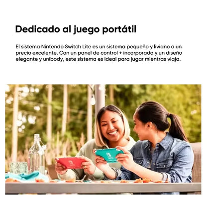 Consola de juegos Nintendo Switch Lite, pantalla táctil LCD de 5,5 pulgadas, almacenamiento interno de 32GB, Bluetooth 4,1, almohadilla de Control integrada más