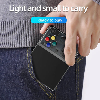 Consola de juegos portátil Retro MIYOO Mini Plus V2 Mini + pantalla IPS consola de videojuegos clásica sistema Linux regalo para niños