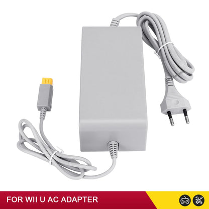 Nuevo para Nintendo Wii U WiiU juego Consol adaptador 100-240V 15V 5A fuente de alimentación de pared para el hogar adaptador de cargador de CA enchufe UE EE. UU. de alta calidad