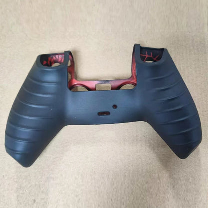 Funda protectora de silicona antideslizante para controlador de PS5, Compatible con controlador de PS5 con pegatina de tapa de agarre para pulgar
