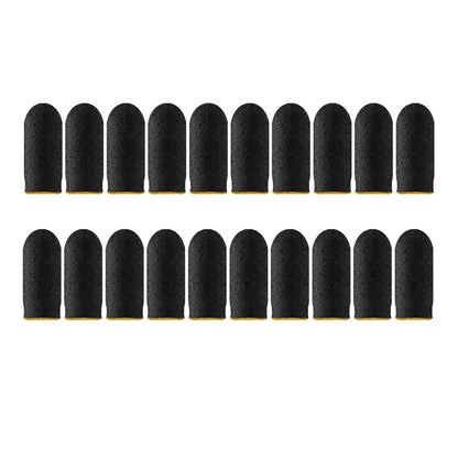 40 Uds juego móvil guantes para la yema del dedo a prueba de sudor antideslizante pantalla táctil funda para el dedo transpirable cubierta para la yema del dedo del juego para jugadores