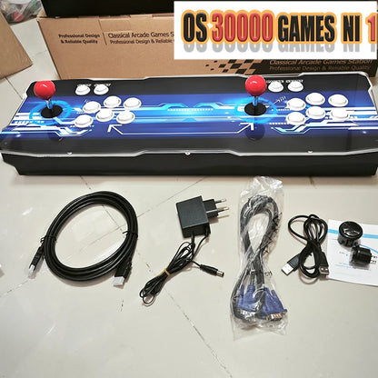 Consola arcade Pandora 30000 en 1, consola de juegos recreativos Retro 3D, gabinete Bartop, Joysticks de 8 vías, botones pulsadores