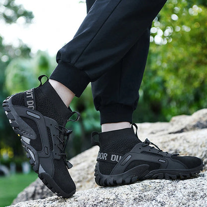 Zapatos acuáticos para hombre 2023, zapatillas antideslizantes de secado rápido, zapatillas de montaña para senderismo, natación, zapatos acuáticos, zapatillas informales suaves para hombre, envío gratis