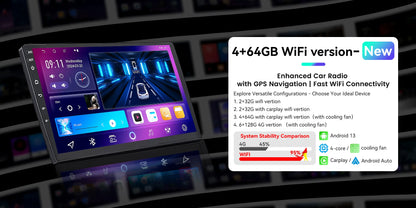Radio Multimedia con Bluetooth para coche, con Carplay autorradio, Android, estéreo, Subwoofer, vídeo, para Citroen C5 2009-2015