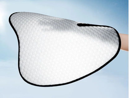 Funda Universal para asiento de coche, fundas de asiento transpirables de seda helada para las cuatro estaciones, funda protectora para asientos frescos, accesorios para coches