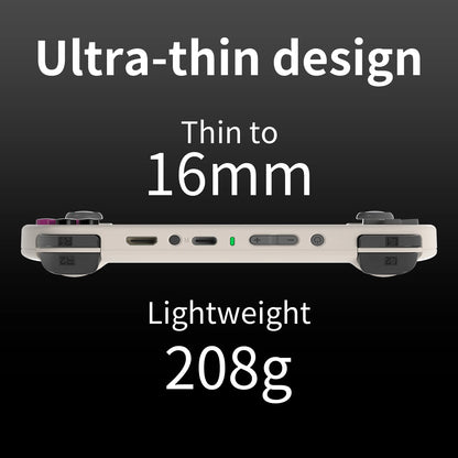 ANBERNIC-consola de juegos portátil RG40XX H, pantalla IPS de 4,0 pulgadas, 640x480, sistema de 3200mAh y 64 bits con luz RGB integrada en 5K + juegos RG40XXH