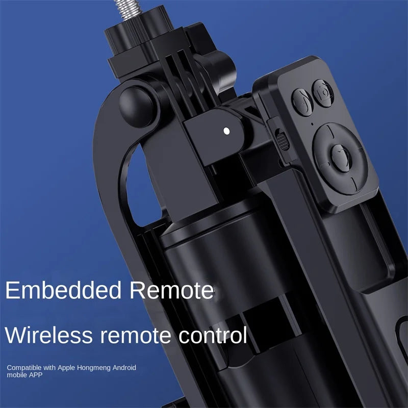 COOL DIER Nuevo trípode para cámara de teléfono inteligente, soporte para trípodes con obturador Bluetooth, soportes inalámbricos para palo de Selfie con soporte para teléfono