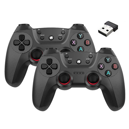 Controlador de juego doble inalámbrico de alta calidad, 2,4G, para M8/GD10/G11 Pro/X2, Joystick para teléfono Linux/Android