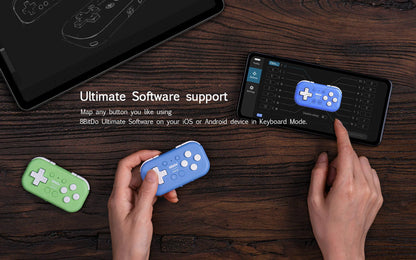 8bitdo-mando inalámbrico Micro Bluetooth para Nintendo Switch, controlador de juego para Windows, Android, macOS, iOS, iPadOS, Raspberry Pi