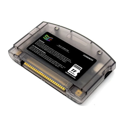 EVERGENESIS SC64 cartucho de juego N64 de código abierto 800 en 1 para tarjeta de juego Nintendo 64 compatible con tarjeta de 16GB gratuita 64DD