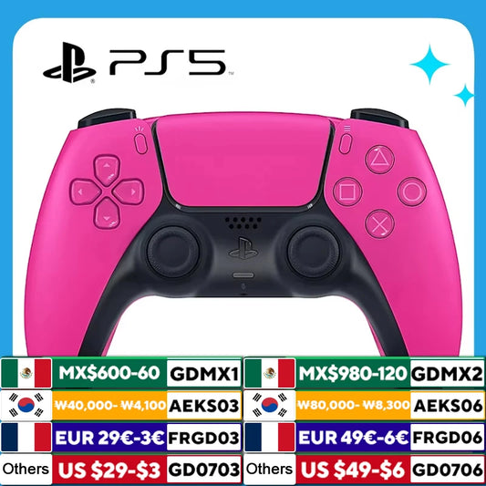 Controlador Original Playstation PS5, controlador inalámbrico DualSense para consola de juegos Sony PS5