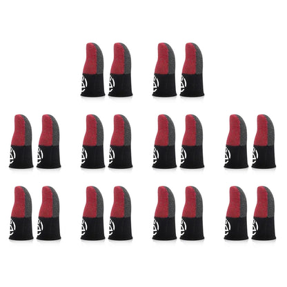 1-20 pares de guantes para el pulgar transpirables con funda para el dedo para móvil, a prueba de sudor, antideslizantes, controlador de pantalla táctil, cubierta para el dedo para juego PUBG
