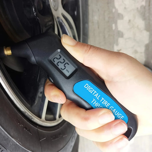 Medidor de presión de aire de neumáticos de coche Digital Universal TH805, probador de pantalla LCD para coche, camión, Motor y bicicleta