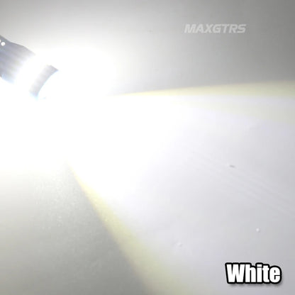 2 uds T10 W5W bombillas LED rojo Canbus 194 168 LED liquidación luz amarilla Interior del coche lectura puerta maletero lámpara de placa de matrícula 6500K