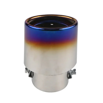 Accesorios para coche, manguito de tubo de escape para automóvil, silenciador de garganta trasera, silenciador dorado, tubo de escape modificado de acero inoxidable