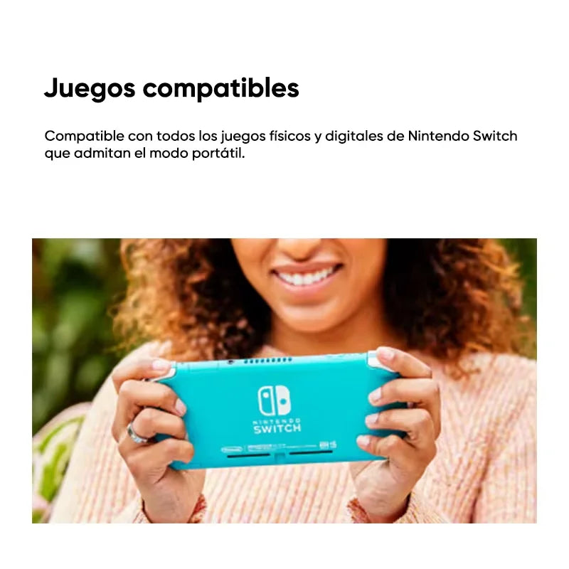 Consola de juegos Nintendo Switch Lite, pantalla táctil LCD de 5,5 pulgadas, almacenamiento interno de 32GB, Bluetooth 4,1, almohadilla de Control integrada más