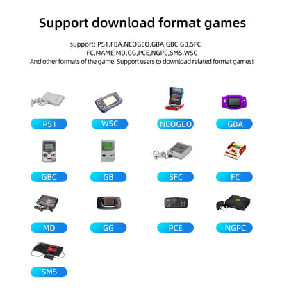 Consola de juegos portátil Retro MIYOO Mini Plus V2 Mini + pantalla IPS consola de videojuegos clásica sistema Linux regalo para niños